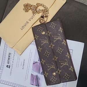 Louis Vuitton Brown Monogram Clutch